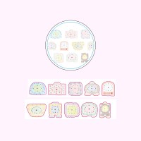 자파점 도트시계 모조지 키스컷