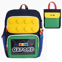 옥스포드 스퀘어 책가방 보조가방 세트
