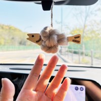 럭키 복 명태 차량용 룸미러 액막이 새차 선물 안전운전 신차선물 자