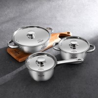 까사니 폰조 인덕션 스텐 냄비세트 3종