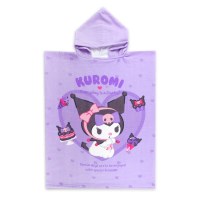 [산리오] 쿠로미 큐트 후드 샤워가운 비치가운 목욕가운