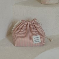 ouior chubby string pouch_pasta pink
