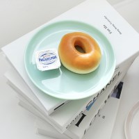 밀크글라스 원형 플레이트 (6 colors)