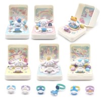 산리오 시나모롤 피규어 링박스 색변환 우정반지