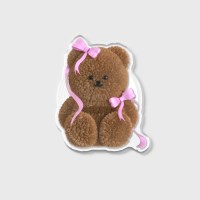 핑크 리본 파코(아크릴스마트톡)