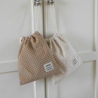 ouior basic string pouch_dot (2종 택1)