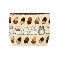 [이웃집 토토로] 보송보송 파우치(토토로 아이보리)