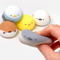 뱁새 오목눈이 동물 말랑이 스퀴시 촉감놀이 장난감 귀여운