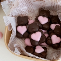 	 디유 화이트데이 수제 초콜릿 만들기 키트 다크 파베_저스트러브유