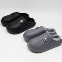 갈리 남자 가벼운 EVA 털안감 겨울 방한 슬리퍼 3cm