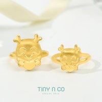[타이니앤코] 순금 24K 1.875g 용띠 사랑해용 돌반지