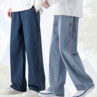 [홍은]남성 세미 와이드 데님 팬츠 연청 진청 흑청 청바지