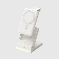 무아스 폴더블 4 in 1 맥세이프 무선충전기 보조배터리 거치대