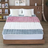 극세사 트위스트코드 포근한 침대패드 거실러그 카페트 110x200cm