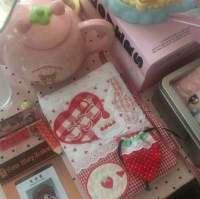 [A6] strawberry diary cover