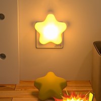 예쁜 별 무드등 리모콘 감성 장식등 수면등