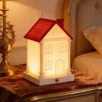 충전식 집모양 무드등 무선 수면등 감성 캠핑등