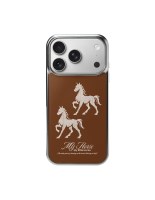 포니 실버 글라스 범퍼케이스(Brown)