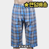 VIVADAY-SC275 남성 체크무늬 파자마