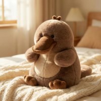 왕부리 오리너구리 인형 귀여운 학생 행운 선물 액막이 명태 북어 개