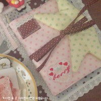 A6 딸기초코 다이어리 커버