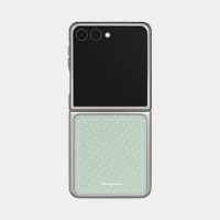 matcha mood 디자인 [제트플립 실버 에폭시 범퍼케이스]