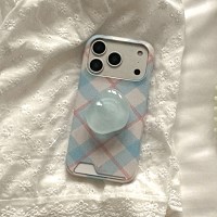 misty check 디자인 [카드수납 폰케이스]