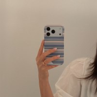 ticking stripe 디자인 [카드수납 폰케이스]
