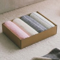 더착한 호텔수건 40수 200g 선염 타월 집들이 선물세트 4개입