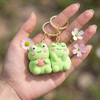짝궁 개구리 키링 커플 커플템 친구 연인 남자 여자 학생 선물 행운 