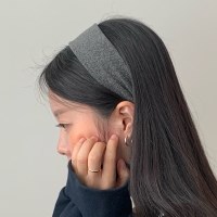 터번 니트 머리띠