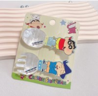 짱구 수저포크 헤어핀 짱구철수