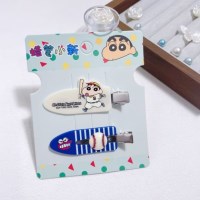 짱구 야구 헤어핀 2P (4799)