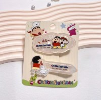 짱구 구름머리핀 베이지