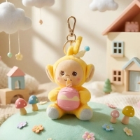 텔레토비 생일케이크 가방고리 8cm 나나