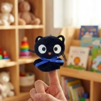 초코캣 핑거 가방고리 8cm