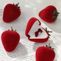 아르센 스트로베리 딸기 쥬얼리 반지 박스 케이스