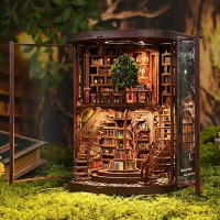 DIY 미니어처 하우스 마법의 도서관
