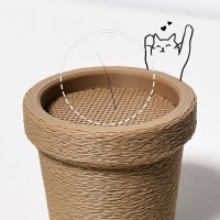 행운의 고양이 수염 화분 행운 보관 보관함 냥집사 반려묘 콧수염 수