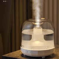 예쁜 가습기 무소음 충전식 무드등 사무실 탁상용