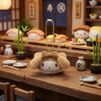 산리오 초밥가방걸이 5cm 유부초밥마이멜로디