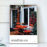 [아트밀] 쉼이 있는 여행사진 액자 90종 - 57 암스테르담