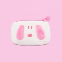 스누피 삼각파우치 핑크