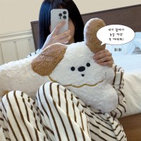 도르레상점 화들짝 강아지 바디필로우