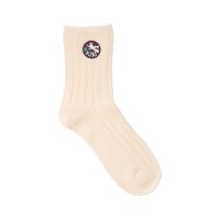 [마녀배달부 지지] 모헤어 리브 양말(키키케잌 화이트 230-250)