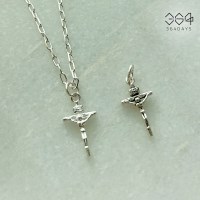 925실버 예수님 십자가 목걸이 남녀공용 은목걸이 교회 기독교 선물