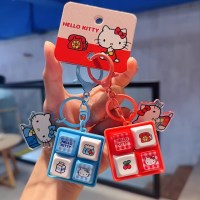헬로키티 멜로디 키캡 키링