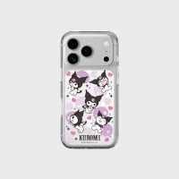 쿠로미 패턴 클리어 마그넷 케이스 for iPhone17 Series