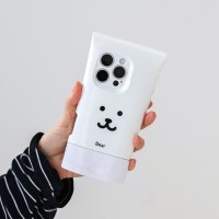 튜브 곰돌이 아이폰 16 케이스 귀여운 휴대폰 케이스