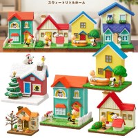 스누피 스누피&찰리브라운 스위트 리틀홈 피규어 단품랜덤